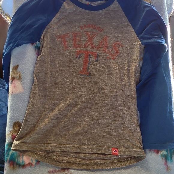 Texas Rangers Raglan Shirt - Picture 1 of 4